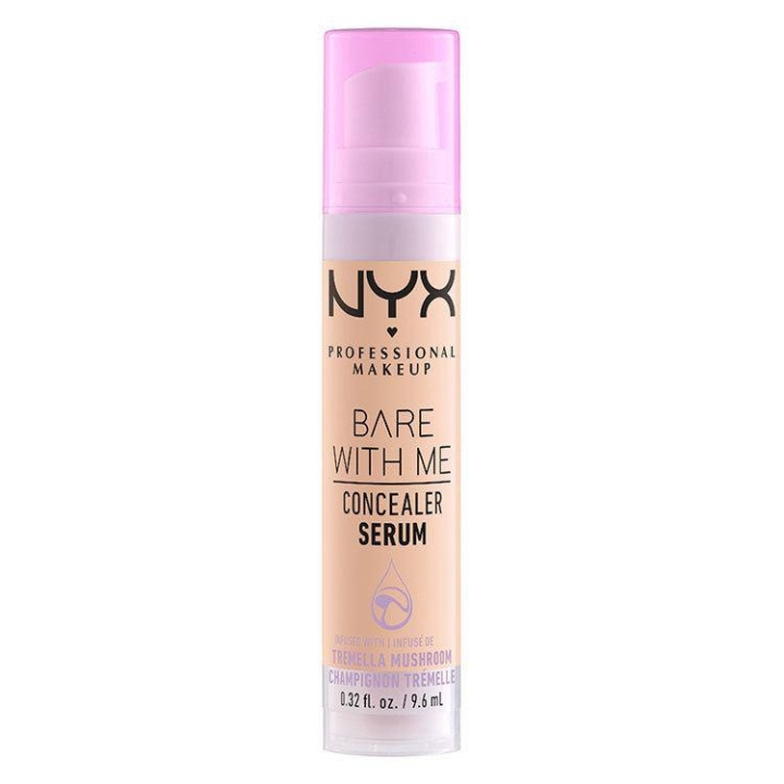 NYX PROF. MAKEUP Bare With Me Concealer Serum Vanilla 9,6ml in de groep BEAUTY & HEALTH / Makeup / Make-up gezicht / Concealer bij TP E-commerce Nordic AB (C10412)