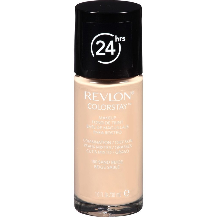 Revlon Colorstay Makeup Combination/Oily Skin - 180 Sand Beige 30ml in de groep BEAUTY & HEALTH / Makeup / Make-up gezicht / Foundation bij TP E-commerce Nordic AB (C10480)
