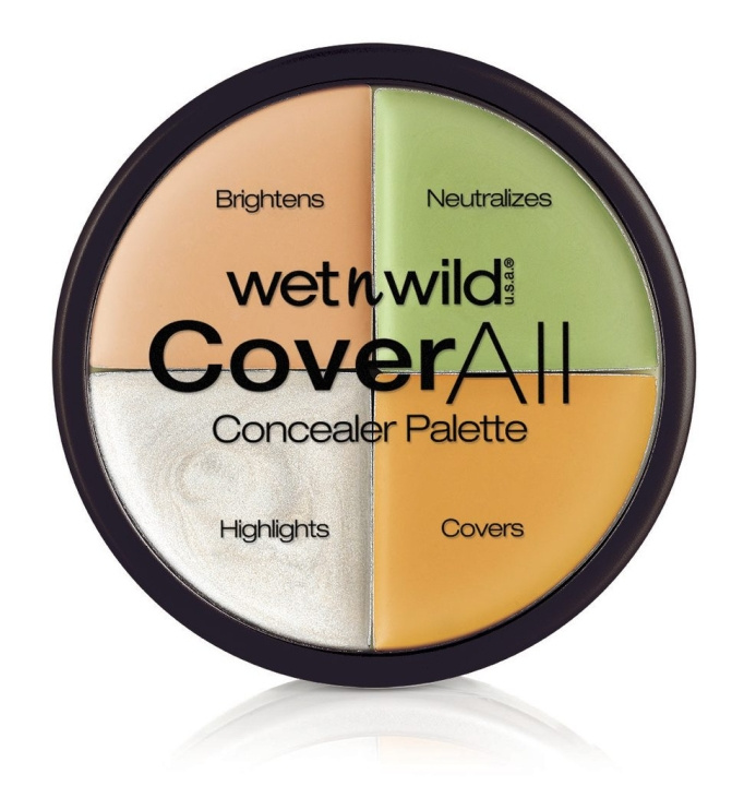 Wet n Wild Cover All Concealer Palette 6,5g in de groep BEAUTY & HEALTH / Makeup / Make-up gezicht / Concealer bij TP E-commerce Nordic AB (C10608)