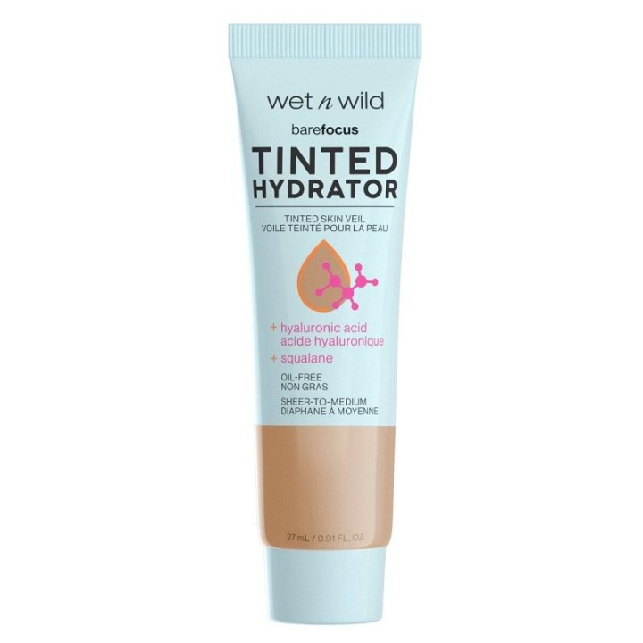 Wet n Wild Bare Focus Tinted Hydrator - Medium Tan in de groep BEAUTY & HEALTH / Makeup / Make-up gezicht / CC/BB-crème bij TP E-commerce Nordic AB (C10924)