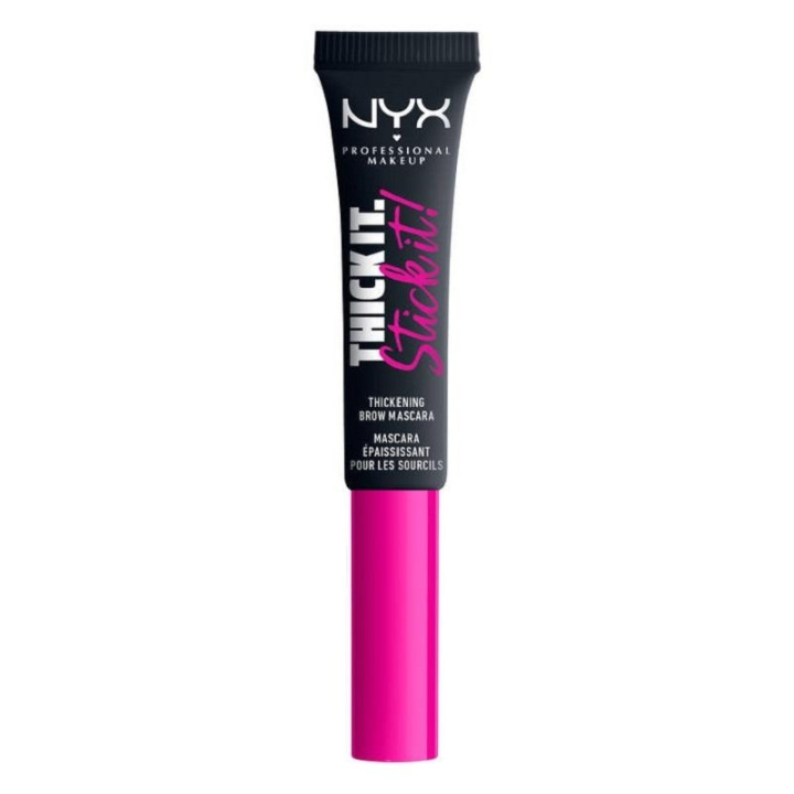 NYX PROF. MAKEUP Thick it. Stick it! Brow Mascara - Black in de groep BEAUTY & HEALTH / Makeup / Ogen & Wenkbrauwen / Wenkbrauwgel bij TP E-commerce Nordic AB (C11033)