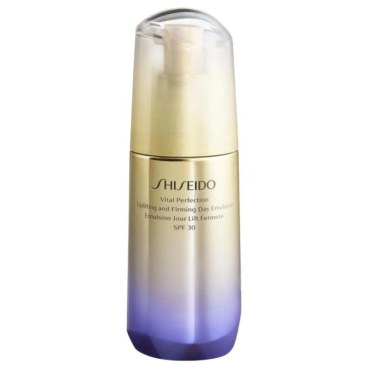 Shiseido Vital Perfection Uplifting & Firming Day Emulsion SPF 30 75ml in de groep BEAUTY & HEALTH / Huidsverzorging / Gezicht / Gezichtscrèmes bij TP E-commerce Nordic AB (C11065)