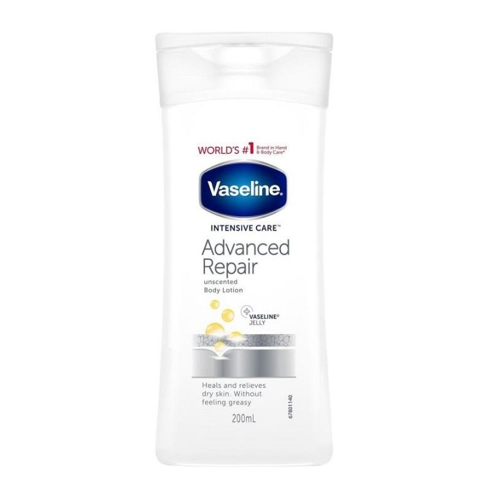 Vaseline Intensive Care Advanced Repair Body Lotion 200ml in de groep BEAUTY & HEALTH / Huidsverzorging / Lichaamsverzorging / Body lotion bij TP E-commerce Nordic AB (C11070)