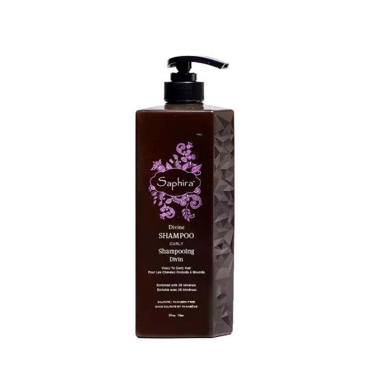 Saphira Curly Divine Schampoo 1000ml in de groep BEAUTY & HEALTH / Haar & Styling / Haarverzorging / Shampoo bij TP E-commerce Nordic AB (C11114)