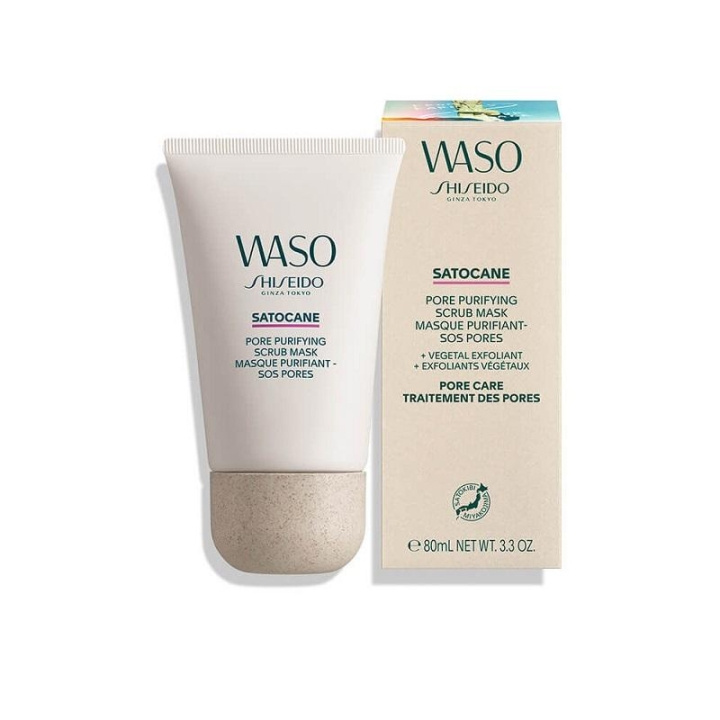 Shiseido Waso Satocane Pore Purifying Scrub Mask 50ml in de groep BEAUTY & HEALTH / Huidsverzorging / Gezicht / Scrub / Peeling bij TP E-commerce Nordic AB (C11146)