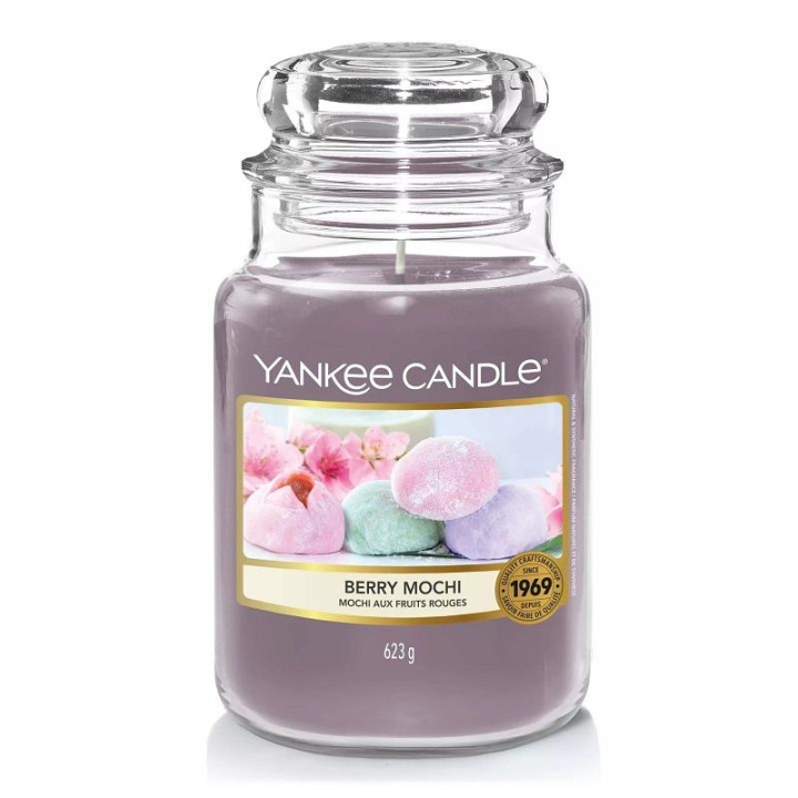 Yankee Candle Classic Large Berry Mochi 623g in de groep BEAUTY & HEALTH / Geuren & Parfum / Overige geuren / Geurkaarsen bij TP E-commerce Nordic AB (C11192)