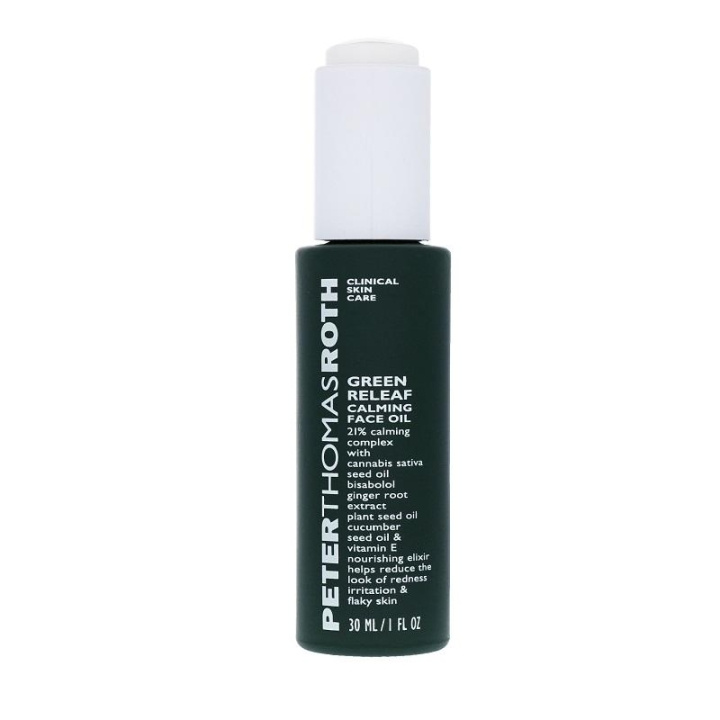 Peter Thomas Roth Green Releaf Calming Face Oil 30ml in de groep BEAUTY & HEALTH / Huidsverzorging / Gezicht / Gezichtsolie bij TP E-commerce Nordic AB (C11232)