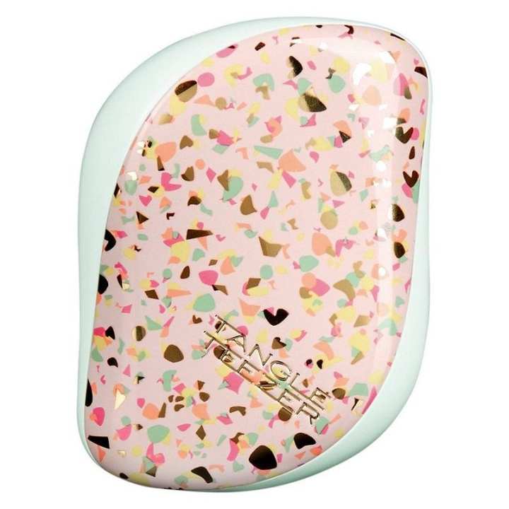 Tangle Teezer Compact Styler Mint Terazzo in de groep BEAUTY & HEALTH / Haar & Styling / Haarborstels bij TP E-commerce Nordic AB (C11324)