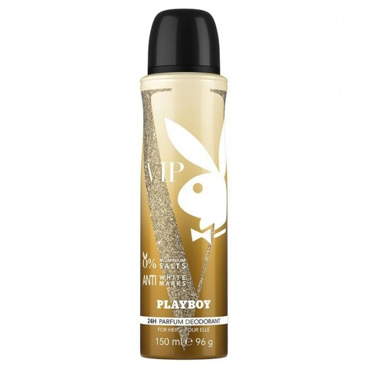 Playboy VIP For Her Deo Spray 150ml in de groep BEAUTY & HEALTH / Geuren & Parfum / Deodorant / Deodorant voor mannen bij TP E-commerce Nordic AB (C11435)