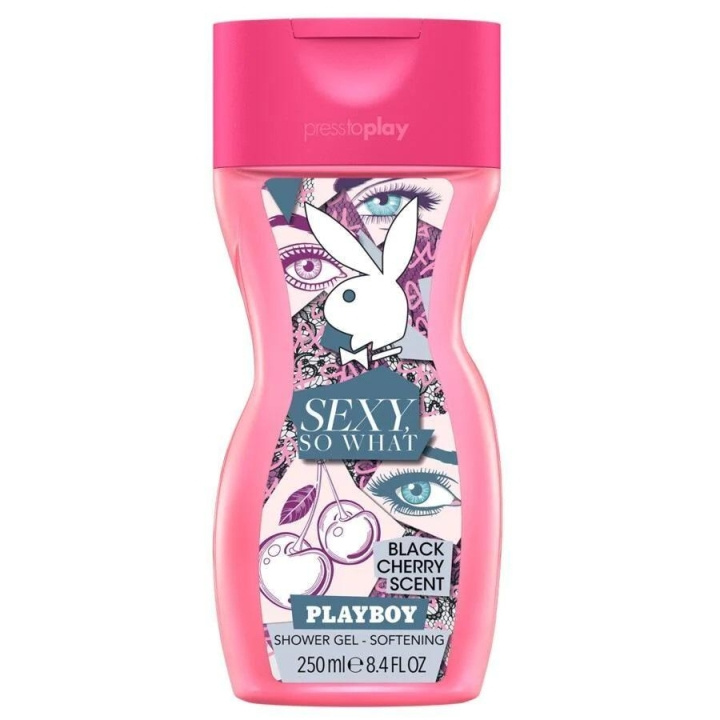 Playboy Sexy So What For Her Shower Gel 250ml in de groep BEAUTY & HEALTH / Huidsverzorging / Lichaamsverzorging / Bad- en douchegels bij TP E-commerce Nordic AB (C11439)