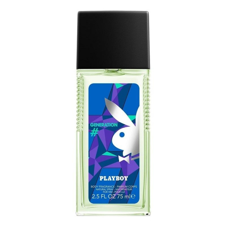 Playboy Generation For Him Deo Spray 75ml in de groep BEAUTY & HEALTH / Geuren & Parfum / Deodorant / Deodorant voor vrouwen bij TP E-commerce Nordic AB (C11442)