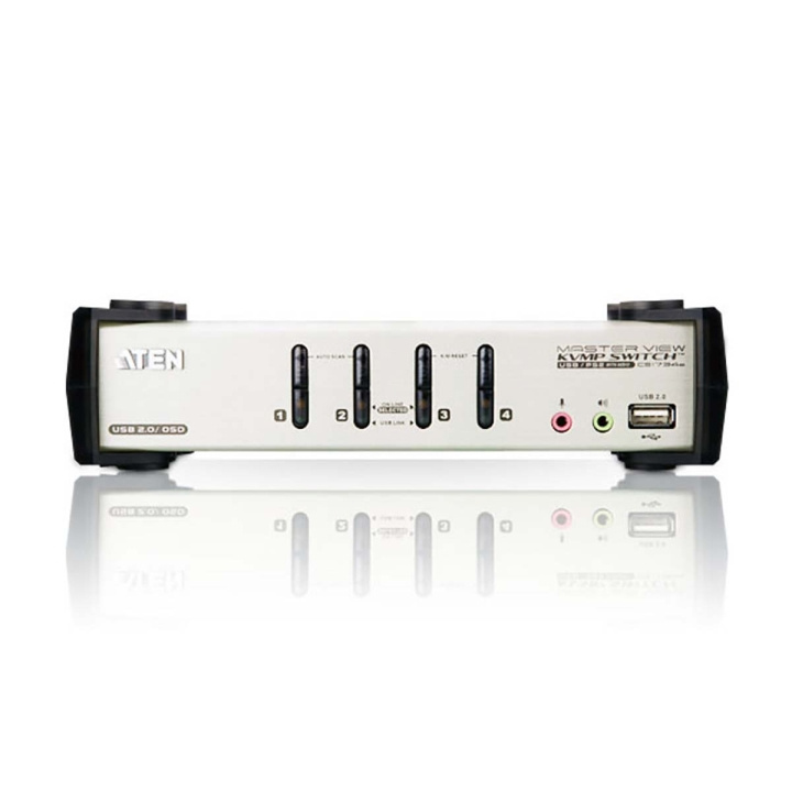 Aten CS1734B 4-Poorts PS/2-USB VGA/Geluid KVMP™ Schakelaar met OSD in de groep COMPUTERS & RANDAPPARATUUR / Netwerk / Schakelaars bij TP E-commerce Nordic AB (C11568)