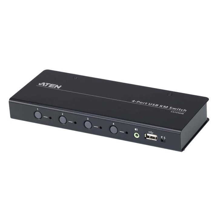 4-poorts USB Boundless KVM™-switch (kabels meegeleverd) in de groep COMPUTERS & RANDAPPARATUUR / Computerkabels / Schakelaars bij TP E-commerce Nordic AB (C11645)