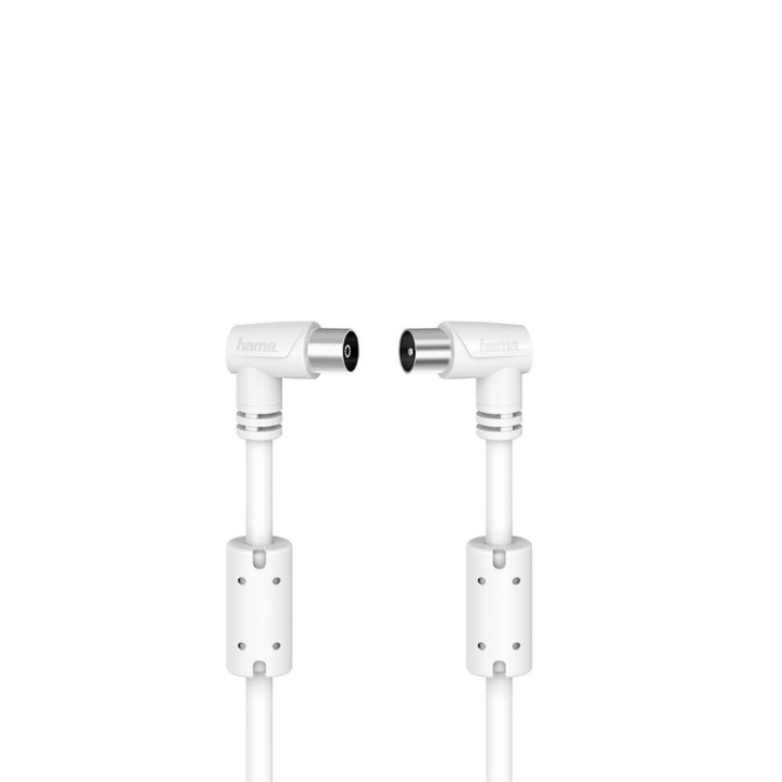 Cable Antenna Angle 90dB White 1.5m in de groep HOME ELECTRONICS / Kabels & Adapters / Antennekabels & Accessoires / Antennekabels bij TP E-commerce Nordic AB (C11738)