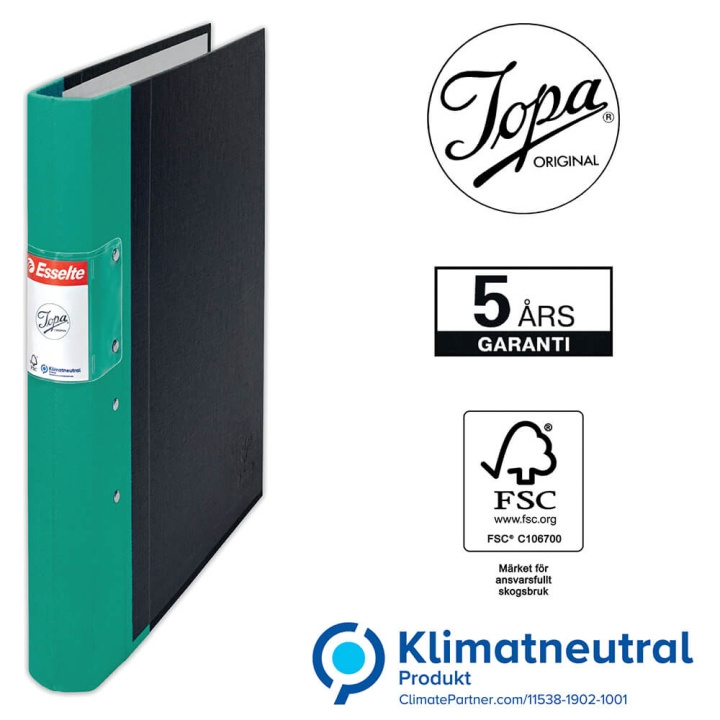 ESSELTE Pärm Jopa A4/40 Grön in de groep HUISHOUDEN & TUIN / Kantoormateriaal / Overige bij TP E-commerce Nordic AB (C11758)