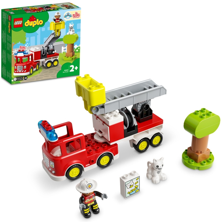 LEGO DUPLO Brandbil 10969 in de groep SPEELGOED, KINDER- & BABYPRODUCTEN / Speelgoed / Bouwspeelgoed / Lego bij TP E-commerce Nordic AB (C11885)