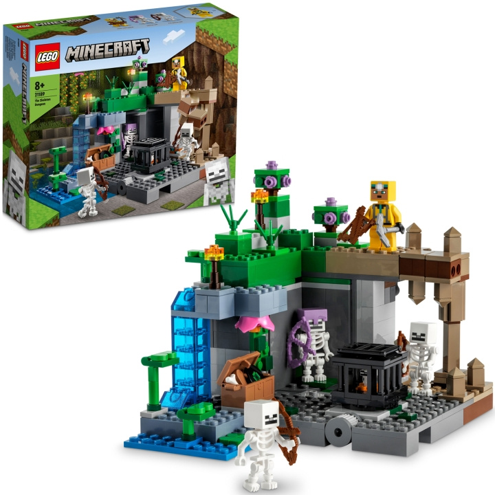 LEGO Minecraft - Skelettgrottan 21189 in de groep SPEELGOED, KINDER- & BABYPRODUCTEN / Speelgoed / Bouwspeelgoed / Lego bij TP E-commerce Nordic AB (C11888)