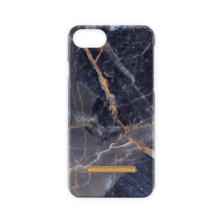 Shine Grey Marble iPhone6/7/8 in de groep SMARTPHONE & TABLETS / Mobielbescherming / Apple / iPhone 8 / Hoesjes bij TP E-commerce Nordic AB (C12104)