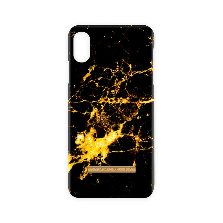 Shine Goldmine Marble iPhoneXs Max in de groep SMARTPHONE & TABLETS / Mobielbescherming / Apple / iPhone XS Max / Hoesjes bij TP E-commerce Nordic AB (C12124)