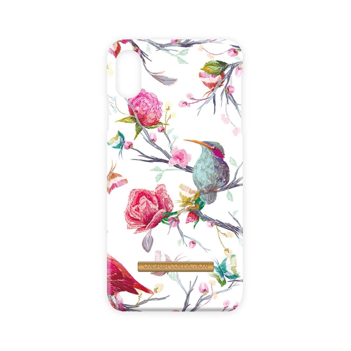 Shine Vintage Birds iPhoneXs Max in de groep SMARTPHONE & TABLETS / Mobielbescherming / Apple / iPhone XS Max / Hoesjes bij TP E-commerce Nordic AB (C12127)