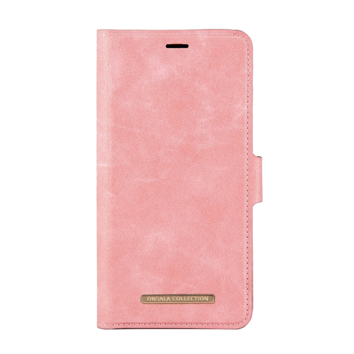 Mobile Wallet Dusty Pink iPhoneXs Max in de groep SMARTPHONE & TABLETS / Mobielbescherming / Apple / iPhone XS Max / Wallet Case bij TP E-commerce Nordic AB (C12146)