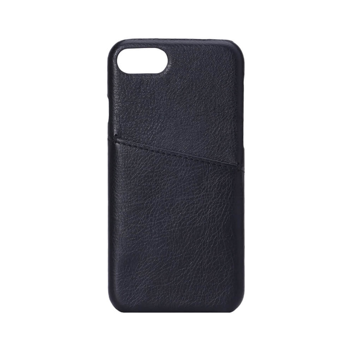 Mobilecover Black iPhone 6/7/8/SE Creditcard Pocket in de groep SMARTPHONE & TABLETS / Mobielbescherming / Apple / iPhone 8 / Hoesjes bij TP E-commerce Nordic AB (C12160)