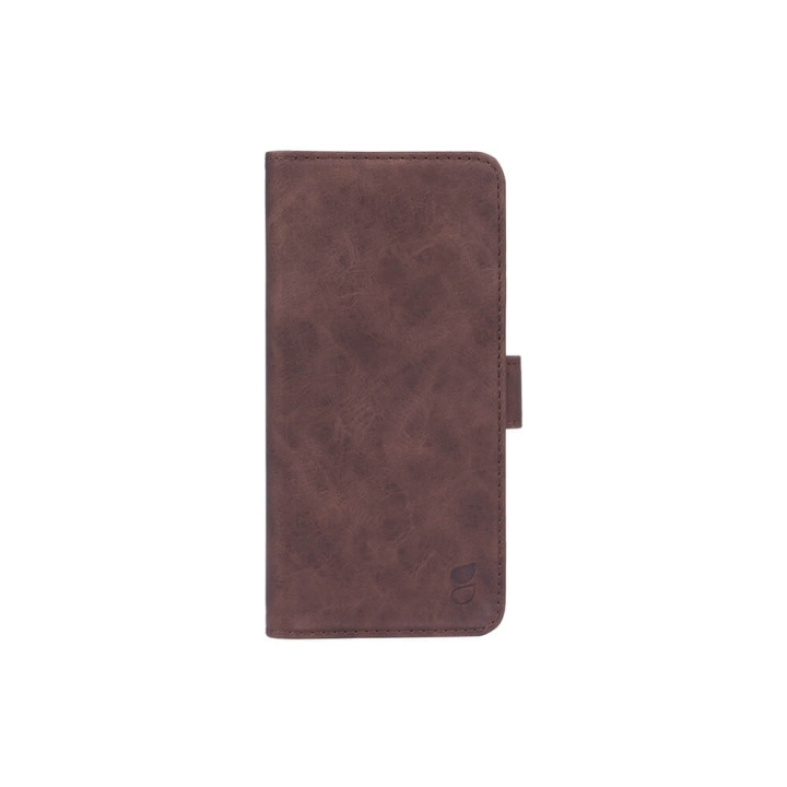 Mobile Wallet Brown Nubuck PU Samsung A22 5G in de groep SMARTPHONE & TABLETS / Mobielbescherming / Samsung bij TP E-commerce Nordic AB (C12213)