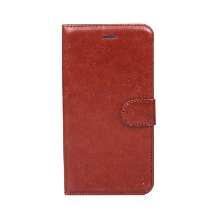 Wallet iPhone 6 Plus Exclusive Brown in de groep SMARTPHONE & TABLETS / Mobielbescherming / Apple / iPhone 6 Plus/6S Plus / Wallet Case bij TP E-commerce Nordic AB (C12323)