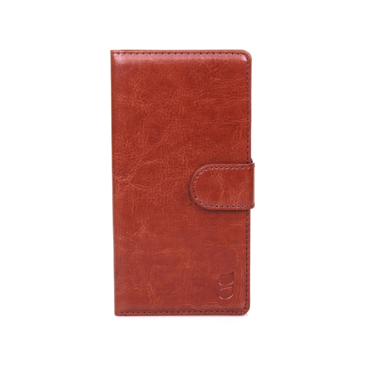 Wallet Sony Xperia Z3+ Exclusive Brown in de groep SMARTPHONE & TABLETS / Mobielbescherming / Sony bij TP E-commerce Nordic AB (C12324)