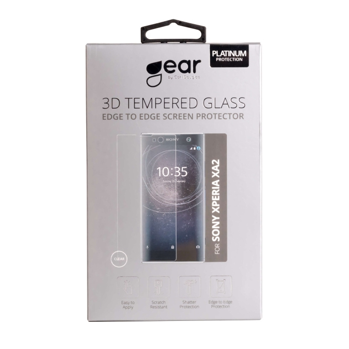 Glass Prot. 3D Sony Xperia XA2 (SM12) Edge to Edge Transparent in de groep SMARTPHONE & TABLETS / Mobielbescherming / Sony bij TP E-commerce Nordic AB (C12401)