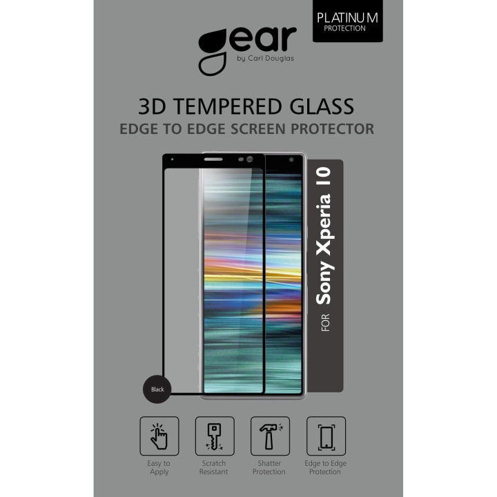 Glass Prot. 2,5D Sony Xperia 10 in de groep SMARTPHONE & TABLETS / Mobielbescherming / Sony bij TP E-commerce Nordic AB (C12415)