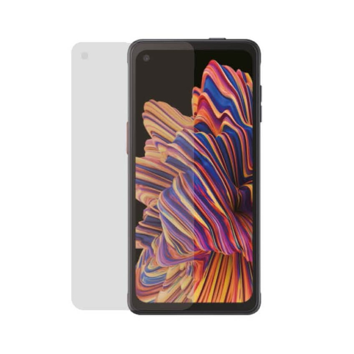 Glas Prot. 2,5D Full Cover Samsung Xcover Pro in de groep SMARTPHONE & TABLETS / Mobielbescherming / Samsung bij TP E-commerce Nordic AB (C12439)