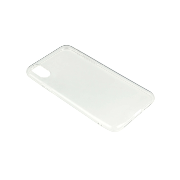 Mobile Cover iPhone X / XS TPU Transparent in de groep SMARTPHONE & TABLETS / Mobielbescherming / Apple / iPhone X/XS bij TP E-commerce Nordic AB (C12508)