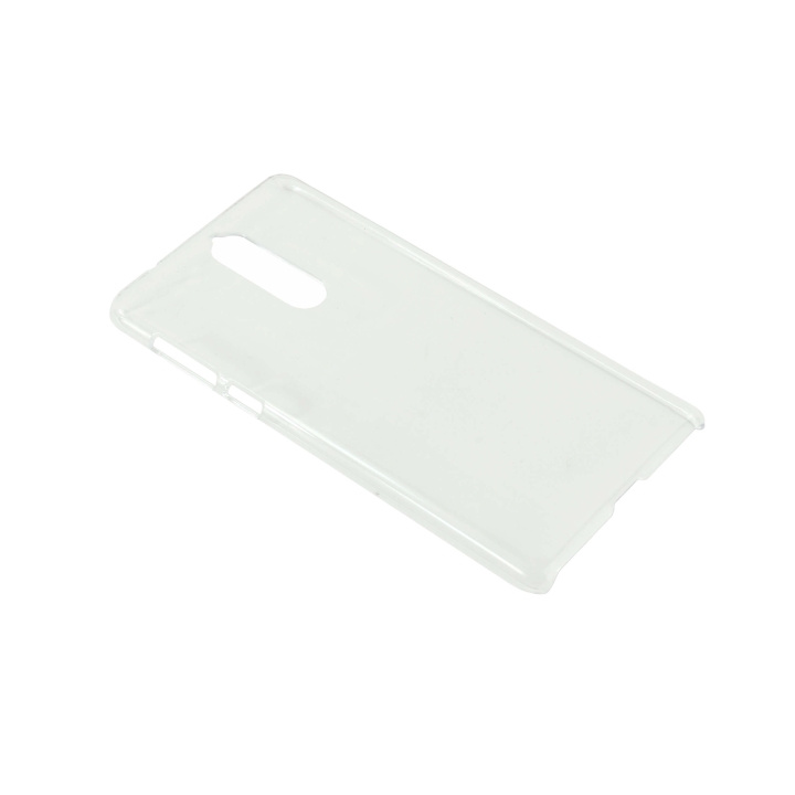 Mobile Cover Nokia 8 Transparent in de groep SMARTPHONE & TABLETS / Mobielbescherming / Nokia/Microsoft bij TP E-commerce Nordic AB (C12512)