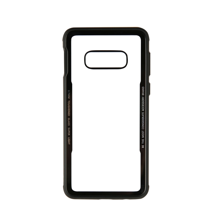 GEAR Mobielhoesje van gehard glas - Samsung S10e in de groep SMARTPHONE & TABLETS / Mobielbescherming / Samsung bij TP E-commerce Nordic AB (C12531)