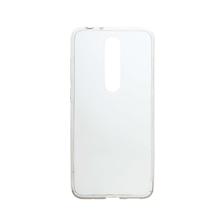 Mobile Cover Nokia 5.1 Plus TPU Transparent in de groep SMARTPHONE & TABLETS / Mobielbescherming / Nokia/Microsoft bij TP E-commerce Nordic AB (C12533)