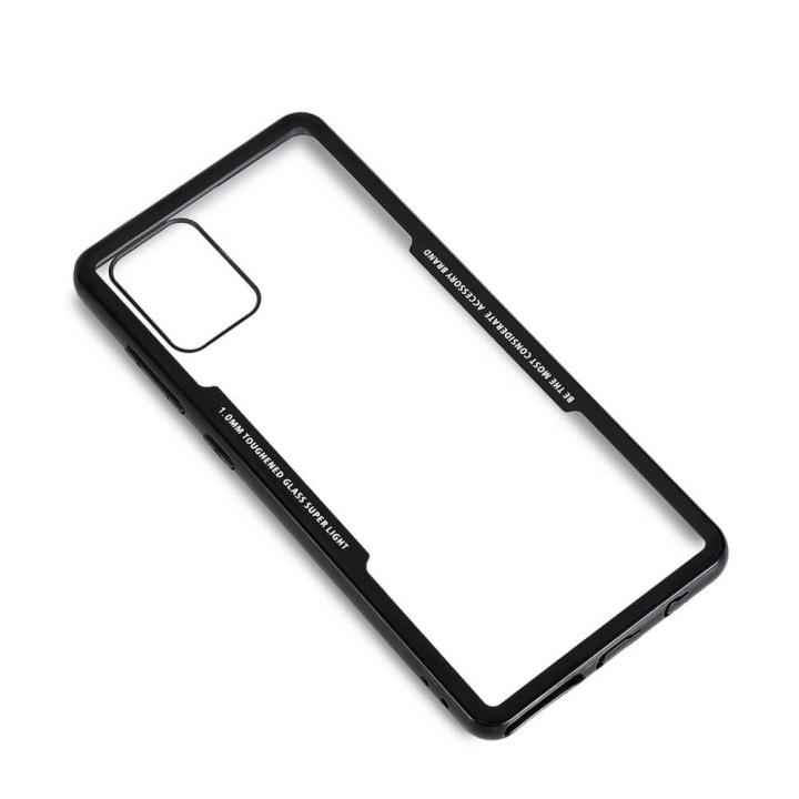 Mobile Cover Samsung A71 Tempered Glass in de groep SMARTPHONE & TABLETS / Mobielbescherming / Samsung bij TP E-commerce Nordic AB (C12558)