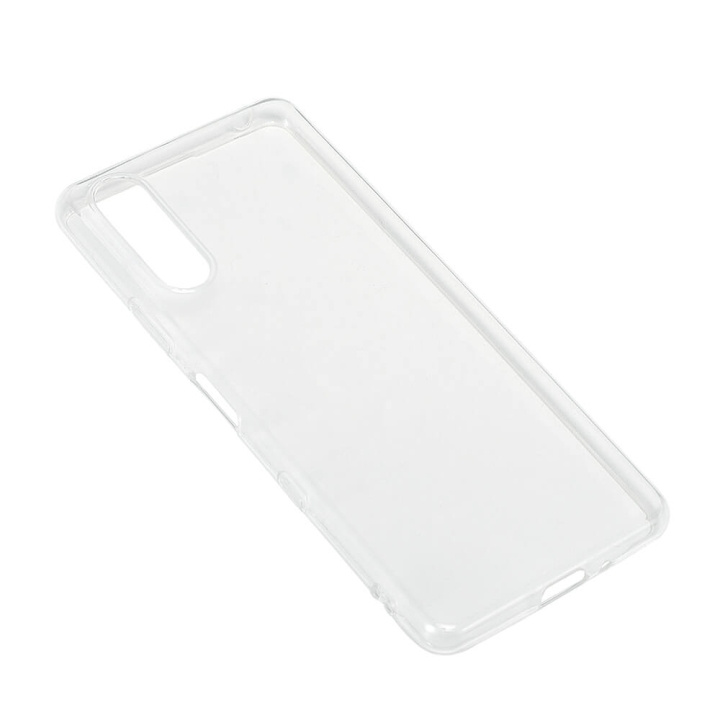 Mobile Cover Xperia 10 III TPU Transparent in de groep SMARTPHONE & TABLETS / Mobielbescherming / Sony bij TP E-commerce Nordic AB (C12571)