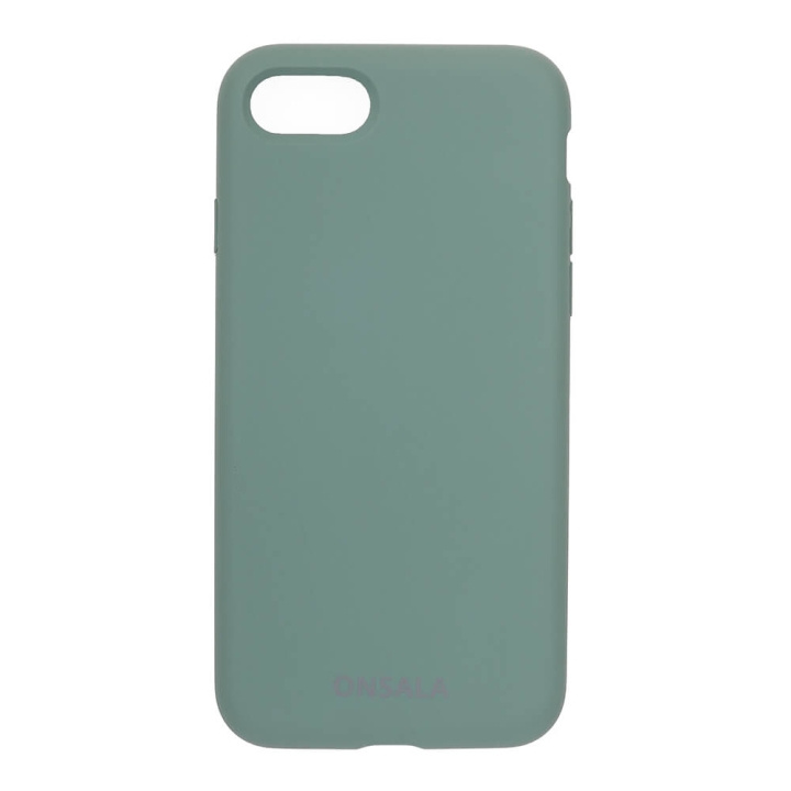 Mobile Cover Silicone Pine Green iPhone 6/7/8/SE in de groep SMARTPHONE & TABLETS / Mobielbescherming / Apple / iPhone 8 / Hoesjes bij TP E-commerce Nordic AB (C12588)