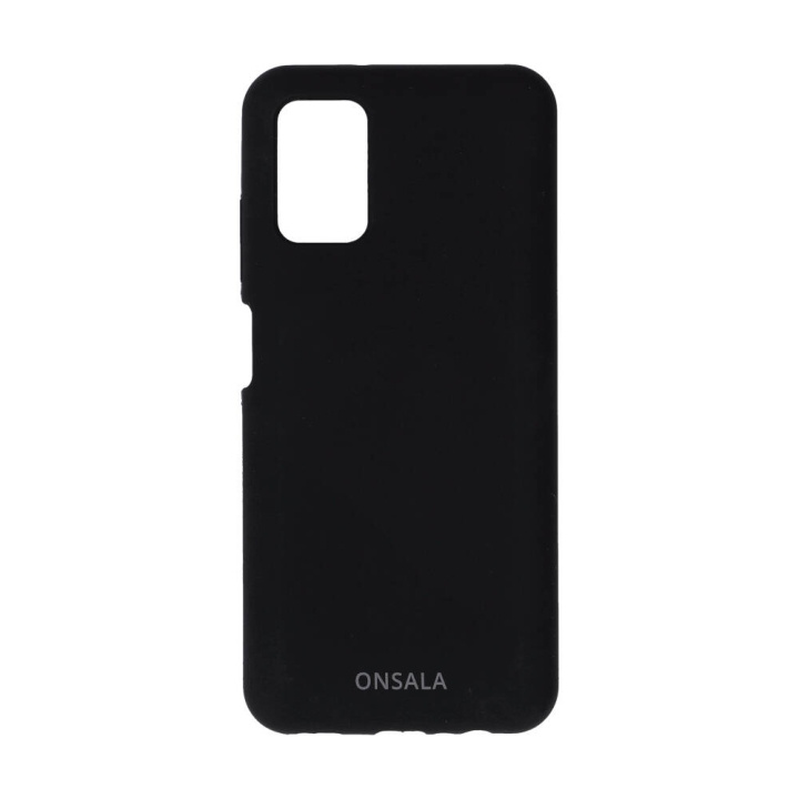 Mobile Cover Silicone Black Samsung A03s in de groep SMARTPHONE & TABLETS / Mobielbescherming / Samsung bij TP E-commerce Nordic AB (C12593)