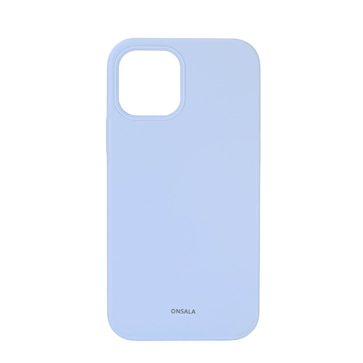 Mobilecover Silicone Light Blue iPhone 12 / 12 Pro in de groep SMARTPHONE & TABLETS / Mobielbescherming / Apple / Hobbykleuren / Tanden bleken thuis bij TP E-commerce Nordic AB (C12600)