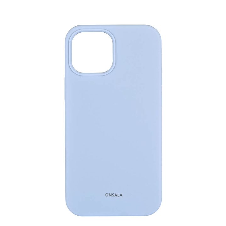 Mobilecover Silicone Light Blue iPhone 13 Mini in de groep SMARTPHONE & TABLETS / Mobielbescherming / Apple / iPhone 13 Mini / Hoesjes bij TP E-commerce Nordic AB (C12606)