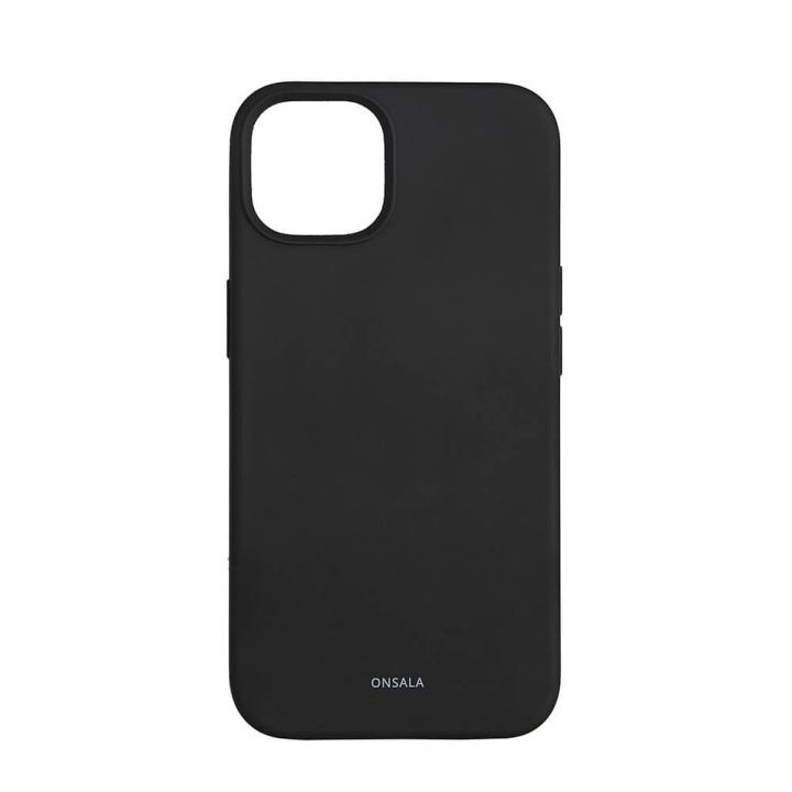 Mobilecover Silicone Black MagSeries iPhone13 in de groep SMARTPHONE & TABLETS / Mobielbescherming / Apple / iPhone 13 / Hoesjes bij TP E-commerce Nordic AB (C12618)