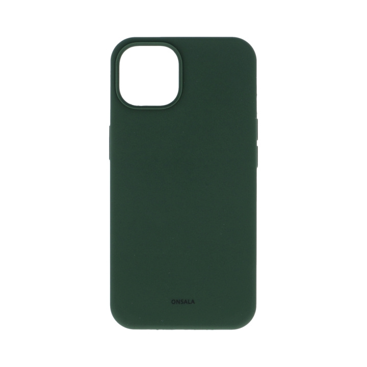 Mobilecover Silicone iPhone 13 Olive Green in de groep SMARTPHONE & TABLETS / Mobielbescherming / Apple / iPhone 13 / Hoesjes bij TP E-commerce Nordic AB (C12619)