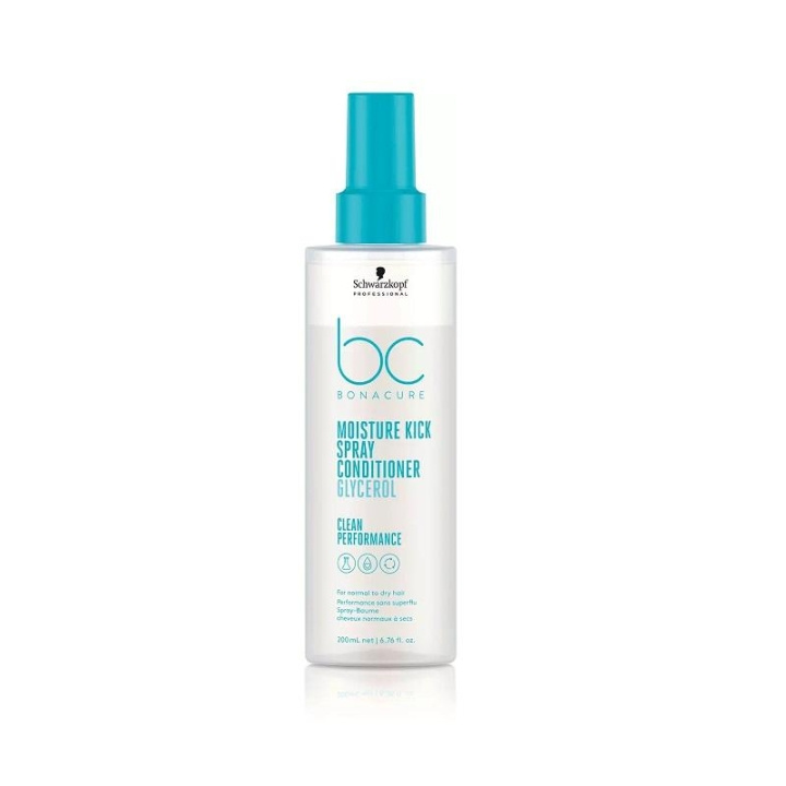 Schwarzkopf BC Moisture Kick Leave-In Spray Conditioner 200ml in de groep BEAUTY & HEALTH / Haar & Styling / Haarverzorging / Conditioner bij TP E-commerce Nordic AB (C12834)