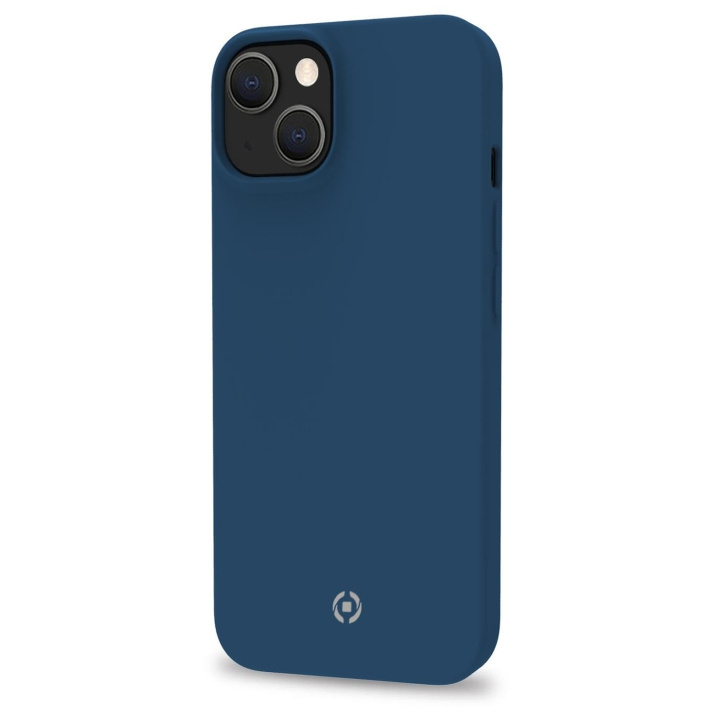 Celly Cromo Zacht rubber hoesje iPhone 14 Blauw in de groep SMARTPHONE & TABLETS / Mobielbescherming / Apple / iPhone 14 bij TP E-commerce Nordic AB (C12975)