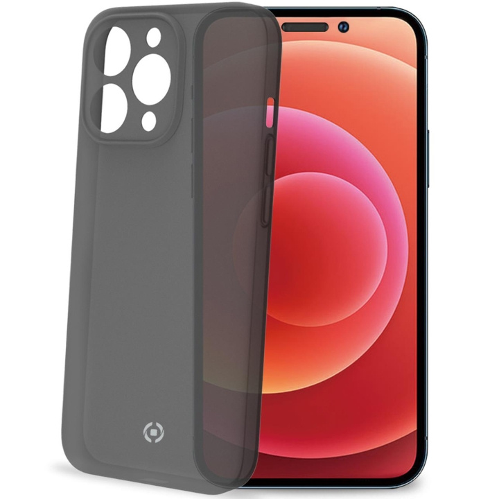 Celly SPACE Super Thin Case iPhone 14 Pro, Svart in de groep SMARTPHONE & TABLETS / Mobielbescherming / Apple / iPhone 14 bij TP E-commerce Nordic AB (C12996)