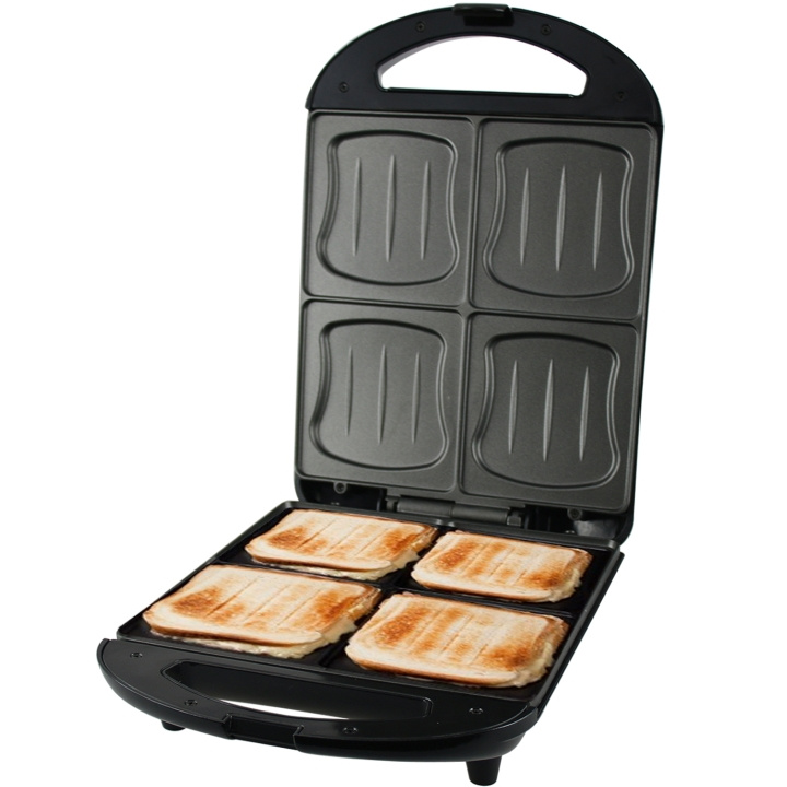 Emerio Tosti-grill voor 4 tosti\'s XXL in de groep HUISHOUDEN & TUIN / Huishoudelijke apparaten / Broodroosters & Broodgrills / Tafelgrills & Raclette bij TP E-commerce Nordic AB (C13002)