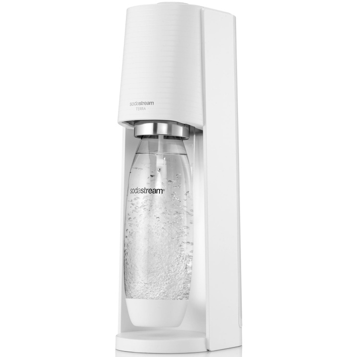 SodaStream Kolsyremaskin TERRA White in de groep HUISHOUDEN & TUIN / Huishoudelijke apparaten / Water & Sap / Carbonatatiemachines / Carbonatatiemachines bij TP E-commerce Nordic AB (C13017)