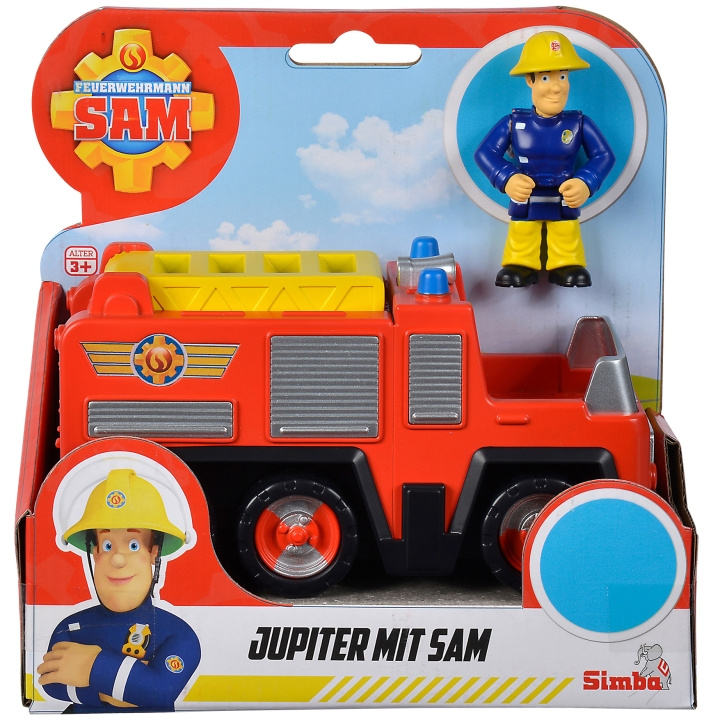 Brandman Sam Jupiter med Sam Figur in de groep SPEELGOED, KINDER- & BABYPRODUCTEN / Speelgoed / Speelgoedauto\'s bij TP E-commerce Nordic AB (C13028)